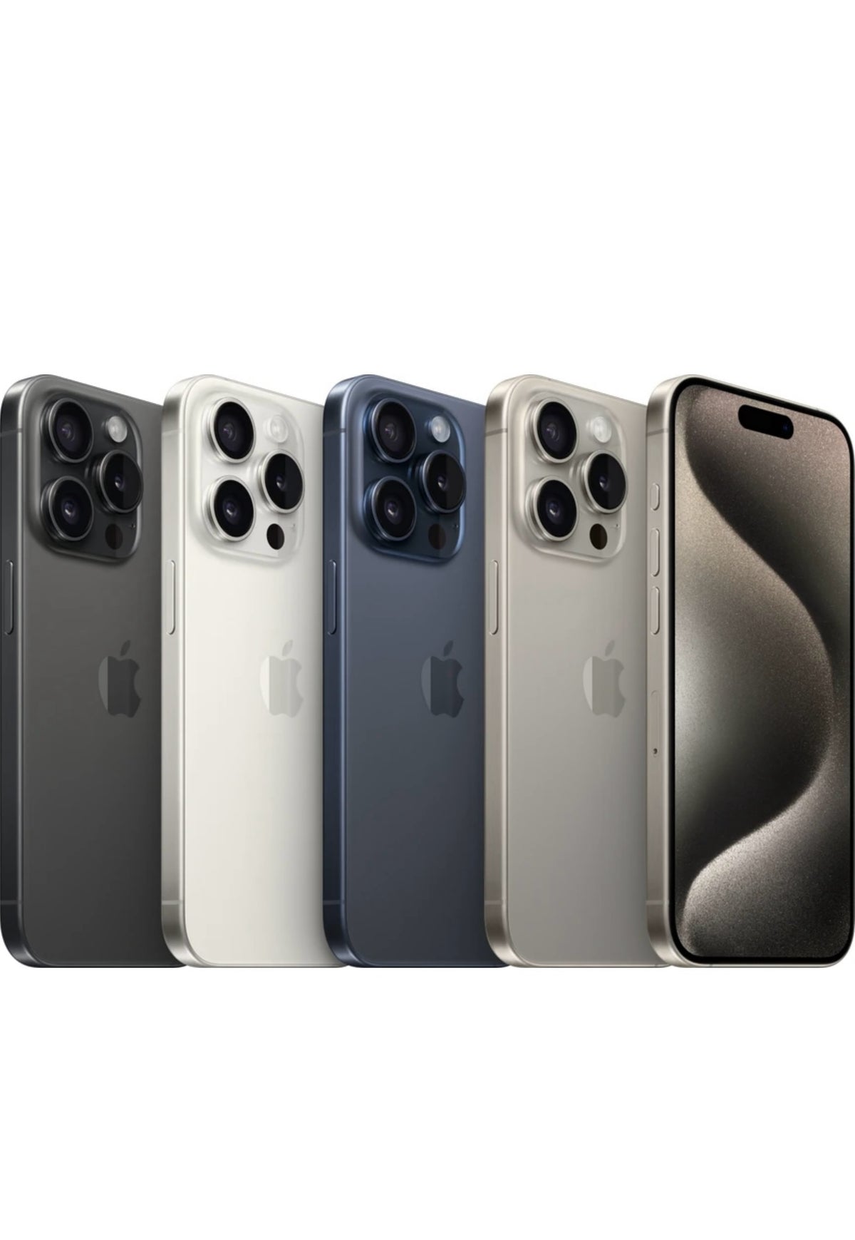 Iphoneio Official premium Apple smartphones in various metallic colours featuring triple-lens camera systems