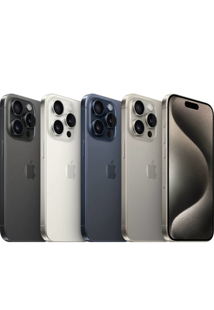 Iphoneio Official premium Apple smartphones in various metallic colours featuring triple-lens camera systems