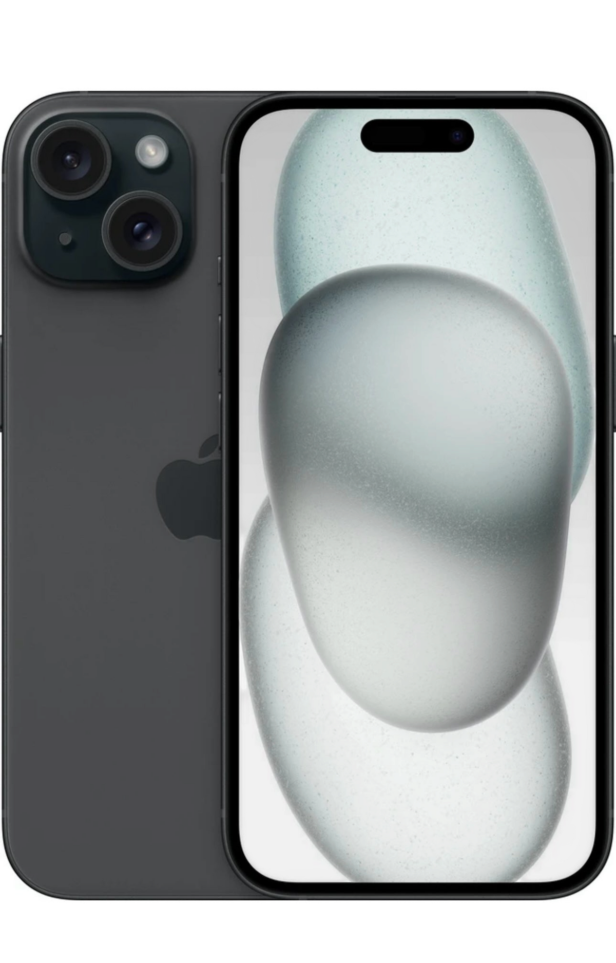 Iphoneio Official advanced smartphone in charcoal grey with a dual-lens camera system and edge-to-edge display.