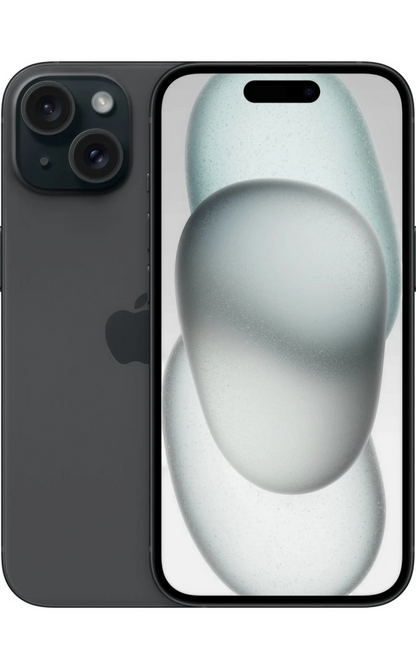 Iphoneio Official advanced smartphone in charcoal grey with a dual-lens camera system and edge-to-edge display.