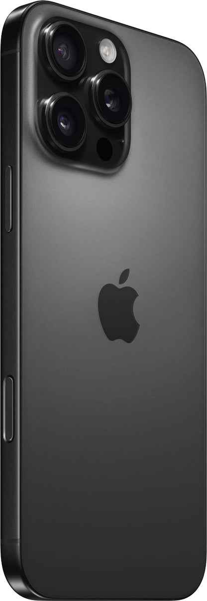 Iphoneio Official Apple iPhone Pro smartphone in dark grey with a matte finish and triple-lens rear camera system.